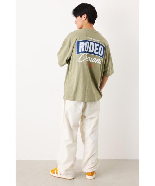 RODEO CROWNS WIDE BOWL(ロデオクラウンズワイドボウル)/メンズデニムアップリケTシャツ/img17