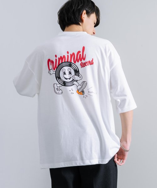 Rocky Monroe(ロッキーモンロー)/Tシャツ 半袖 刺繍 プリント カットソー メンズ レディース ビッグシルエット オーバーサイズ ゆったり ルーズ ワイド クルーネック TC天竺 カジュアル /img10