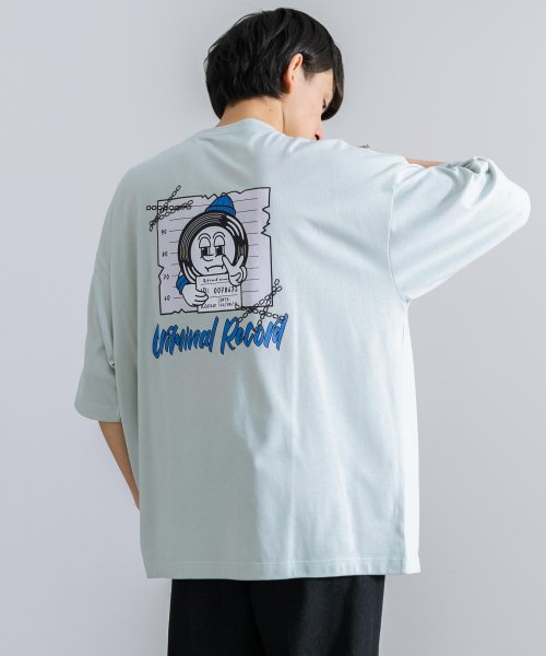 Rocky Monroe(ロッキーモンロー)/Tシャツ 半袖 刺繍 プリント カットソー メンズ レディース ビッグシルエット オーバーサイズ ゆったり ルーズ ワイド クルーネック TC天竺 カジュアル /img33