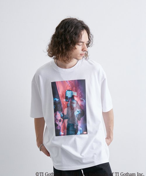 JUNRed(ジュンレッド)/【LIFE別注】photo collage T－shirts / フォトコラージュTシャツ/img32