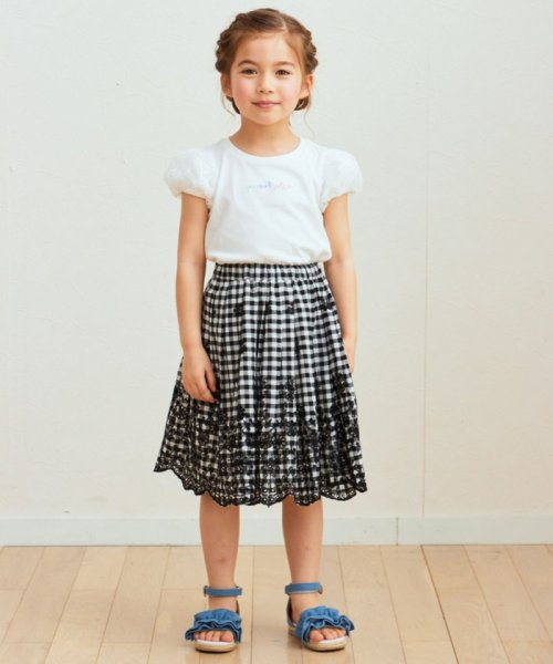anyFAM（KIDS）(エニファム（キッズ）)/裾 刺繍 スカート/img02