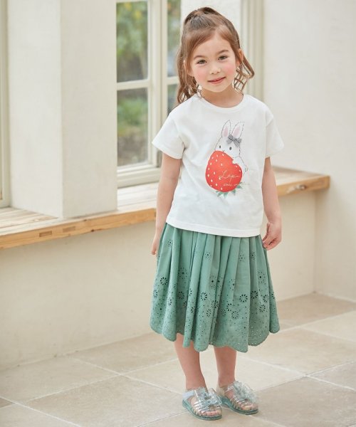 anyFAM（KIDS）(エニファム（キッズ）)/裾 刺繍 スカート/img06
