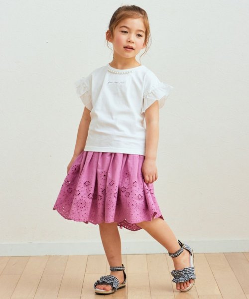 anyFAM（KIDS）(エニファム（キッズ）)/裾 刺繍 スカート/img05