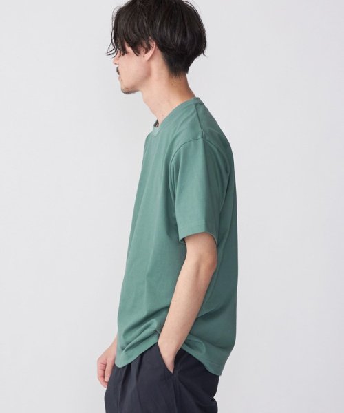 SHIPS MEN(シップス　メン)/SHIPS:〈接触冷感〉 ICE PACK NYLON クルーネック Tシャツ/img18