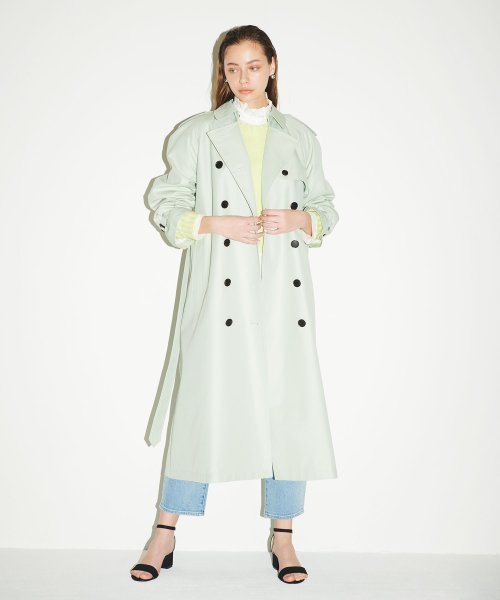 ロングトレンチコート 
