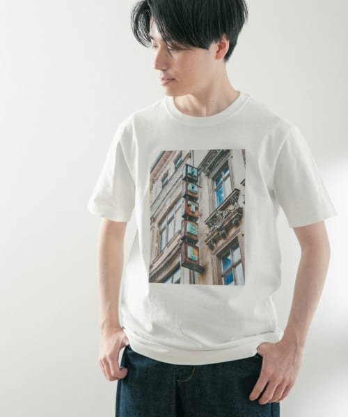 ITEMS URBANRESEARCH(アイテムズアーバンリサーチ（メンズ）)/Box Photo Printed T－shirts/img01