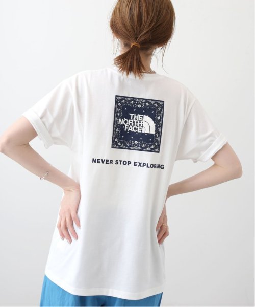 SLOBE IENA(スローブ　イエナ)/【THE NORTH FACE / ザ ノースフェイス】 S/S Bandana Square Logo Tシャツ/img48