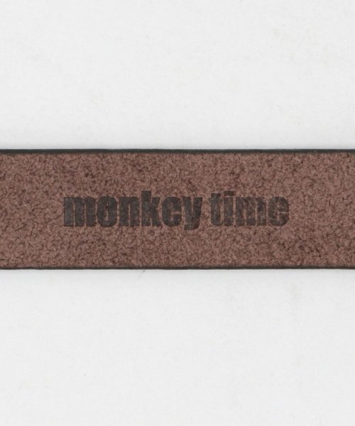 monkey time(モンキータイム)/＜monkey time＞ LEATHER BELT/ベルト/img05