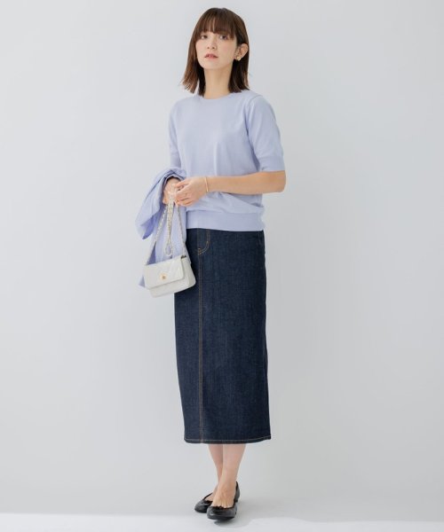 NIJYUSANKU（LARGE SIZE）(２３区（大きいサイズ）)/【洗える】23区DENIM ストレッチデニム スカート/img28