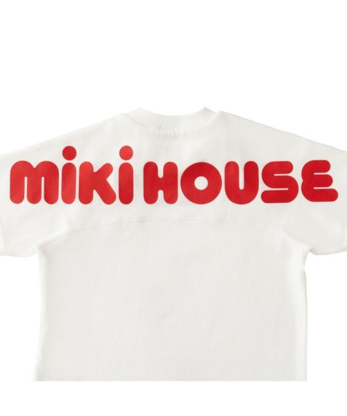 mki HOUSE(ミキハウス)/【ミキハウス】 バックロゴ半袖Ｔシャツ/img09