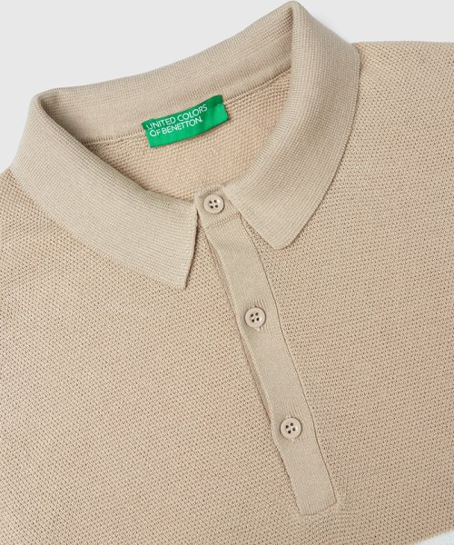 BENETTON (mens)(ベネトン（メンズ）)/コットンニットポロシャツ/img02