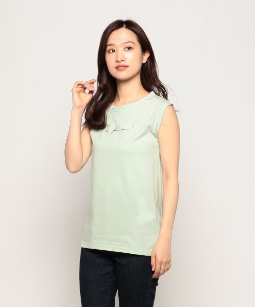 To b. by agnes b. OUTLET(トゥー　ビー　バイ　アニエスベー　アウトレット)/【Outlet】 W984 TS アラフランセーズサンマンシュTシャツ/img01