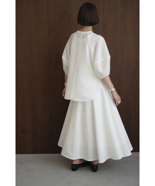 CLANE(クラネ)/W FACE FRONT ZIP FLARE SKIRT/img20