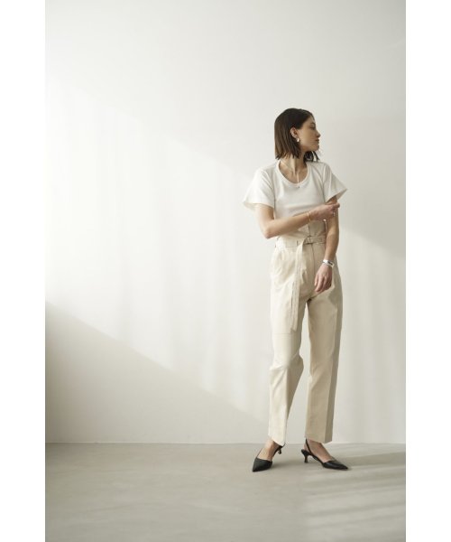 CLANE(クラネ)/H/W BELTED BAKER PANTS/img02