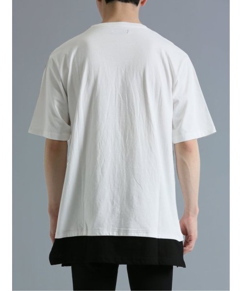 semanticdesign(セマンティックデザイン)/フェイクレイヤード クルーネック半袖ルーズ 半袖 メンズ Tシャツ カットソー カジュアル インナー ビジネス ギフト プレゼント/img16