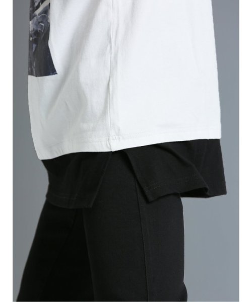 semanticdesign(セマンティックデザイン)/フェイクレイヤード クルーネック半袖ルーズ 半袖 メンズ Tシャツ カットソー カジュアル インナー ビジネス ギフト プレゼント/img18
