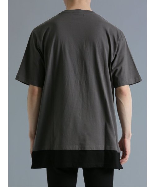semanticdesign(セマンティックデザイン)/フェイクレイヤード クルーネック半袖ルーズ 半袖 メンズ Tシャツ カットソー カジュアル インナー ビジネス ギフト プレゼント/img25