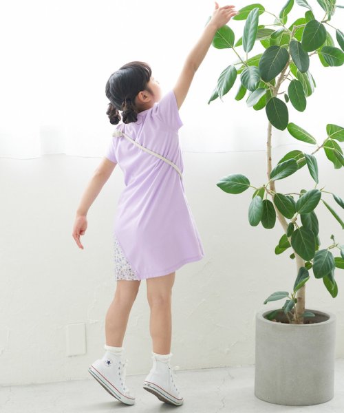 ROPE' PICNIC　KIDS(ロぺピクニックキッズ)/【KIDS】小花柄プリーツドッキングワンピース/img03