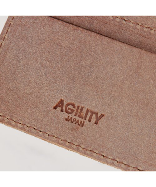 AGILITY(アジリティ)/アジリティ ミニ財布 三つ折り財布 小さい財布 ミニウォレット メンズ レディース ブランド レザー 本革 日本製 AGILITY 1628/img13