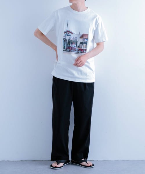 ITEMS URBANRESEARCH(アイテムズアーバンリサーチ（メンズ）)/Box Photo Printed T－shirts/img11