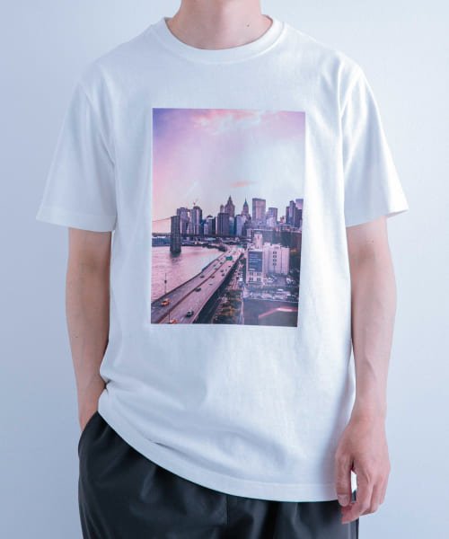 ITEMS URBANRESEARCH(アイテムズアーバンリサーチ（メンズ）)/Box Photo Printed T－shirts/img13