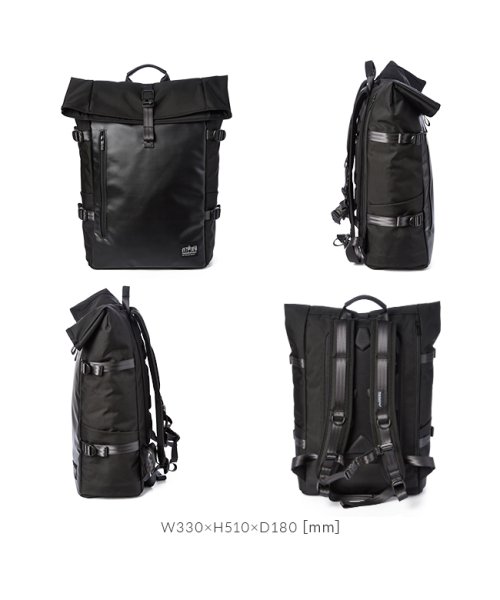 Manhattan Portage BLACK LABEL(マンハッタンポーテージ ブラックレーベル)/マンハッタンポーテージ ブラックレーベル リュック 大容量 A3 A4 B4 30L Manhattan Portage BLACK LABEL MP1261B/img03