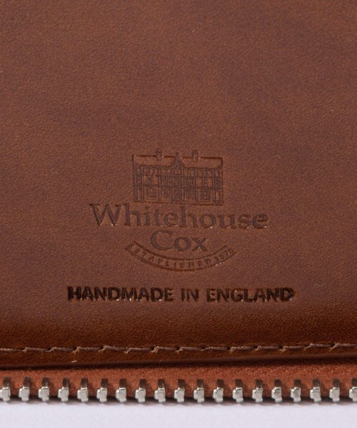 Whitehouse Cox(ホワイトハウスコックス)/ホワイトハウスコックス Whitehouse Cox ES1090 長財布 ZIP ROUND TRAVEL WALLET メンズ 財布 トラベルウォレット ロ/img12