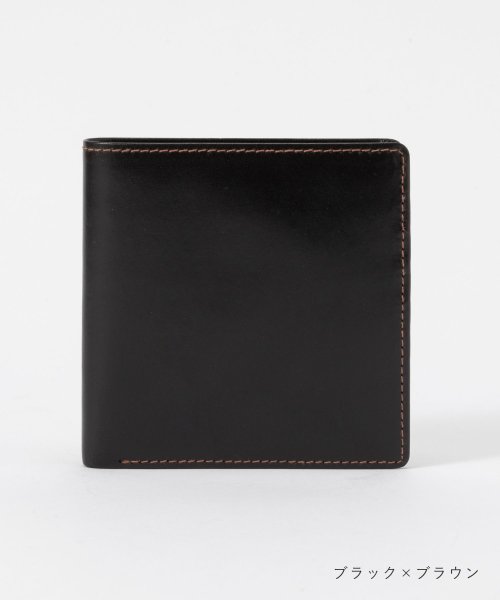 ホワイトハウスコックス Whitehouse Cox ES2376 二つ折り財布 HIPSTER CARD WALLET メンズ 財布 ミニ財布 小銭入れ シン 
