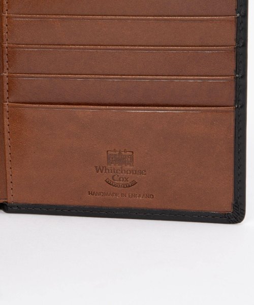 Whitehouse Cox(ホワイトハウスコックス)/ホワイトハウスコックス Whitehouse Cox ES2376 二つ折り財布 HIPSTER CARD WALLET メンズ 財布 ミニ財布 小銭入れ シン/img10