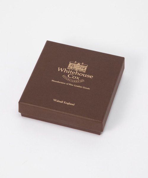 ホワイトハウスコックス Whitehouse Cox ES2376 二つ折り財布 HIPSTER CARD WALLET メンズ 財布 ミニ財布 小銭入れ シン 