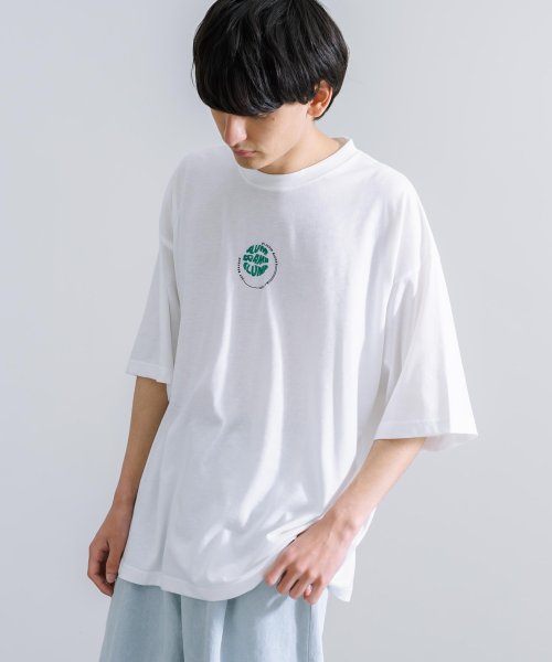 Rocky Monroe(ロッキーモンロー)/Tシャツ 半袖 刺繍 プリント カットソー メンズ レディース ビッグシルエット オーバーサイズ ゆったり ルーズ ワイド クルーネック TC天竺 カジュアル /img09