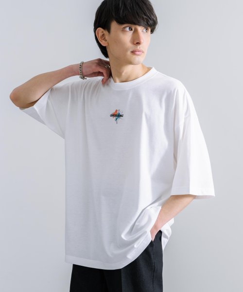 Rocky Monroe(ロッキーモンロー)/Tシャツ 半袖 刺繍 プリント カットソー メンズ レディース ビッグシルエット オーバーサイズ ゆったり ルーズ ワイド クルーネック TC天竺 カジュアル /img06