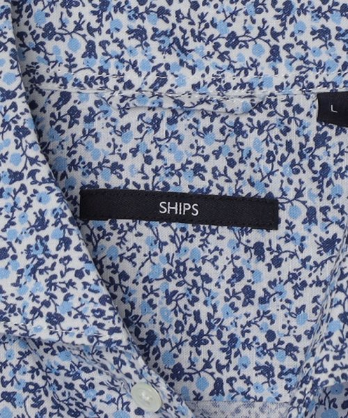 SHIPS MEN(シップス　メン)/SHIPS: セミワイド 花柄 コットン リネン ショートスリーブ シャツ/img25