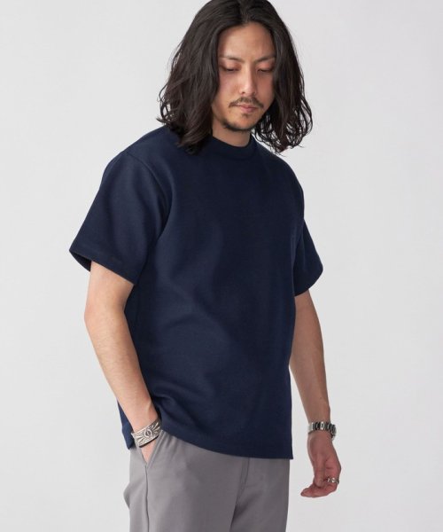 SHIPS MEN(シップス　メン)/*SHIPS: ワンポイント ロゴ バーズアイ Tシャツ 24SS/img22