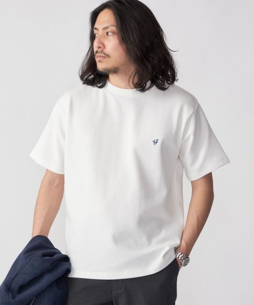 SHIPS MEN(シップス　メン)/*SHIPS: ワンポイント ロゴ バーズアイ Tシャツ 24SS/img25