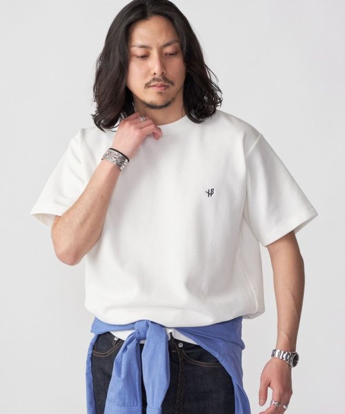 SHIPS MEN(シップス　メン)/*SHIPS: ワンポイント ロゴ バーズアイ Tシャツ 24SS/img30