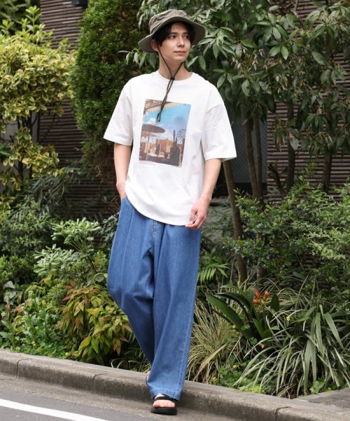 a.v.v (MEN)(アー・ヴェ・ヴェメンズ)/【フォトグラファーコラボ】モロッコフォトTシャツ(TRAVELシリーズ）/img08