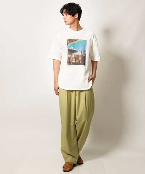 a.v.v (MEN)(アー・ヴェ・ヴェメンズ)/【フォトグラファーコラボ】モロッコフォトTシャツ(TRAVELシリーズ）/img11