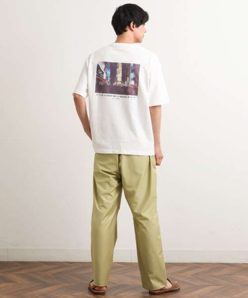 a.v.v (MEN)(アー・ヴェ・ヴェメンズ)/【フォトグラファーコラボ】NYフォトワイドTシャツ(TRAVELシリーズ）/img02