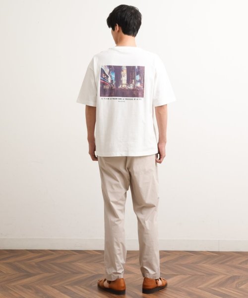 a.v.v (MEN)(アー・ヴェ・ヴェメンズ)/【フォトグラファーコラボ】NYフォトワイドTシャツ(TRAVELシリーズ）/img05