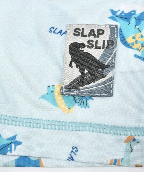 SLAP SLIP(スラップスリップ)/切り替え恐竜総柄ラッシュガード(90~130cm)/img13