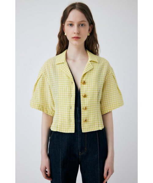 moussy(マウジー)/SUMMER GINGHAM CHECK シャツ/img01