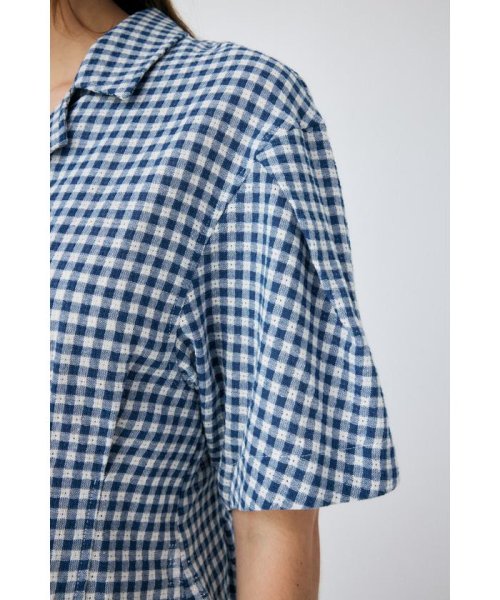 moussy(マウジー)/SUMMER GINGHAM CHECK シャツ/img14