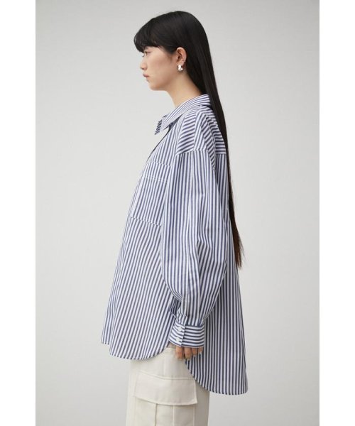 AZUL by moussy(アズールバイマウジー)/RELATECH COTTON LOOSE SHIRT/img14