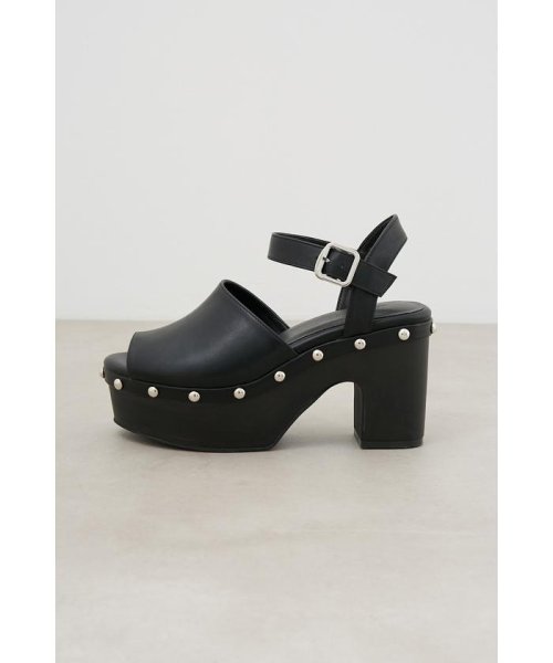 AZUL by moussy(アズールバイマウジー)/CHUNKY HEEL STUDS SANDALS/img01