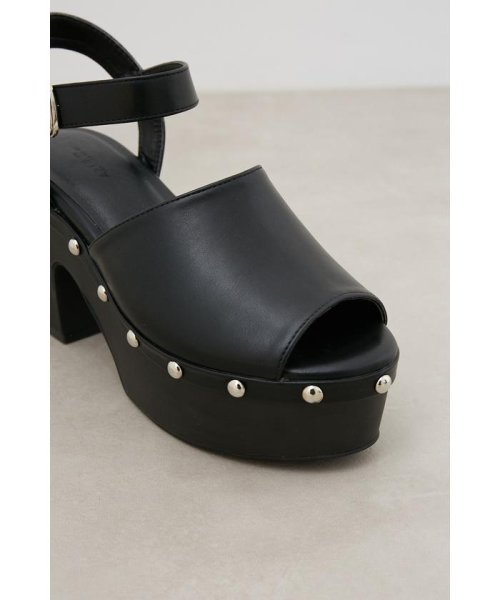 AZUL by moussy(アズールバイマウジー)/CHUNKY HEEL STUDS SANDALS/img04