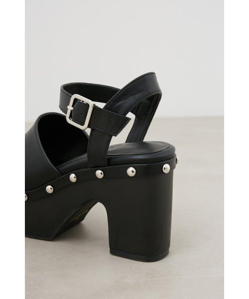 AZUL by moussy(アズールバイマウジー)/CHUNKY HEEL STUDS SANDALS/img06