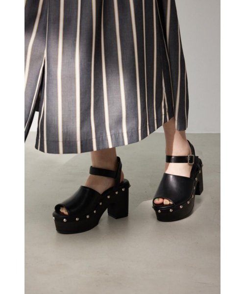 AZUL by moussy(アズールバイマウジー)/CHUNKY HEEL STUDS SANDALS/img08