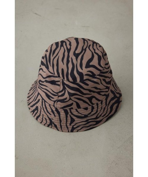 AZUL by moussy(アズールバイマウジー)/ZEBRA PATTERN RV BUCKET HATII/img10