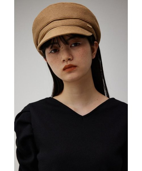 AZUL by moussy(アズールバイマウジー)/METAL PARTS BLADE CASQUETTE/img16